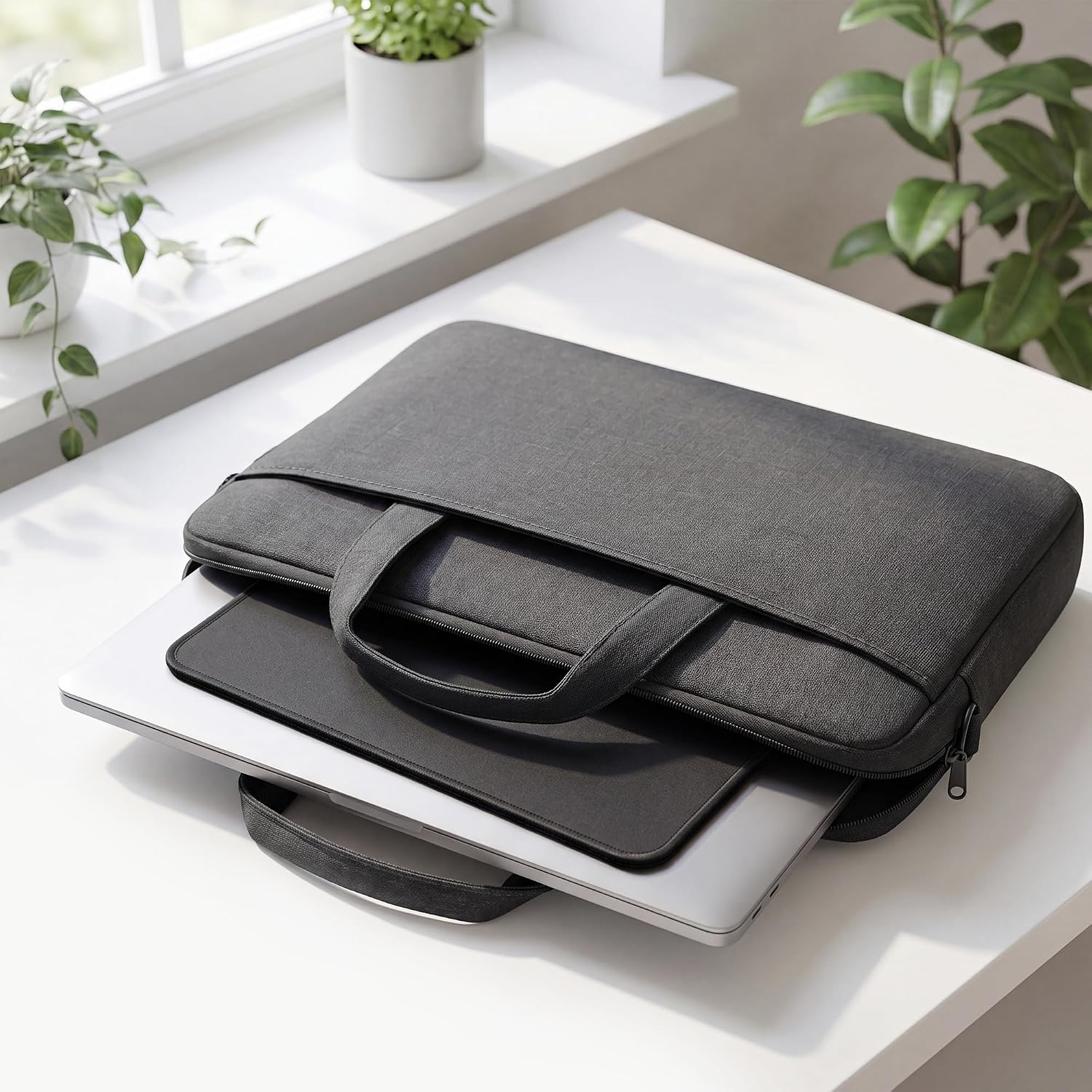 3 Pack Mouse Pad, Stitched Edges and Non-Slip Rubber Base, Black | 10.2 x 8.3 Inch Mousepad with Smooth Surface, Durable Washable Mousepads for Laptop, PC and Office - Image 7